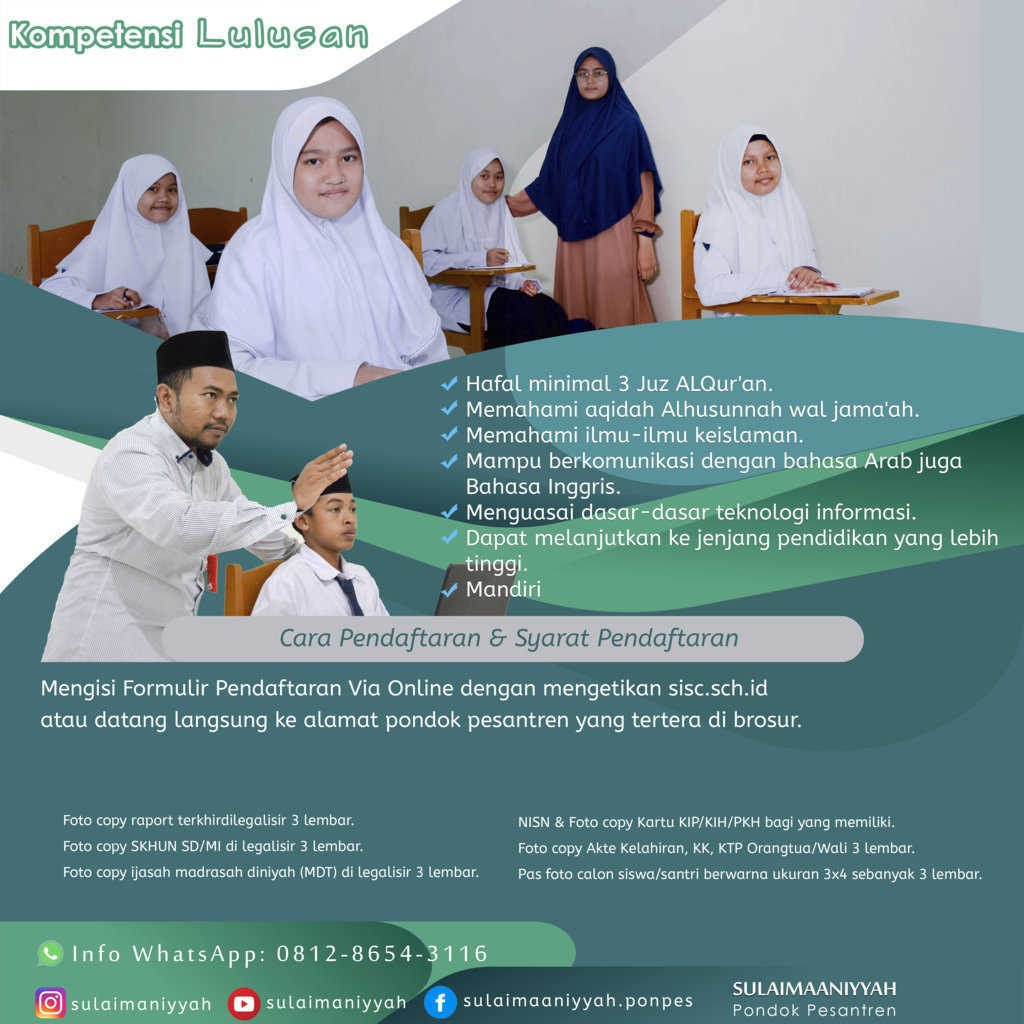 Kompetensi Lulusan Pesantren Sulaimaniyyah