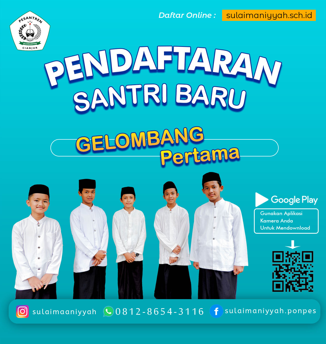 PSB/PMB : Penerimaan Santri Baru dan Penerimaan Murid Baru Pendaftaran Pesantren
