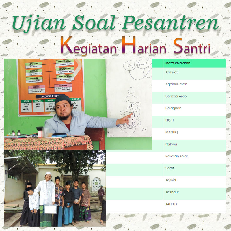 Praktik Mengaji Santri di Pesantren - Kegiatan Santri Sulaimaniyyah Cianjur