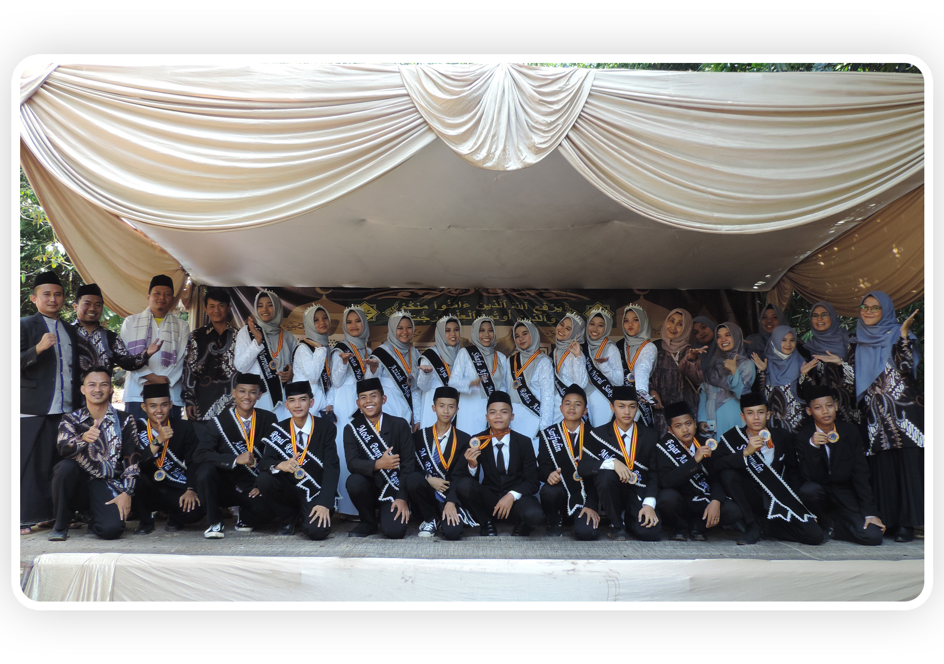 Wisuda Santri Pondok Pesantren Sulaimaniyyah